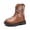 A01/Brown, variant on Meckior Toddler Girls Boys Combat Ankle Boots Little Kid Waterproof Outdoor Chelsea Fall Booties Leather Comfort Shoes