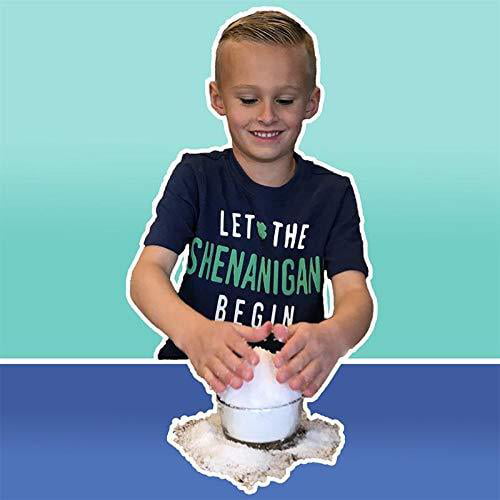 Let it Snow & SnoWonder Instant Snow Powder for Slime and Holiday Decorations! 