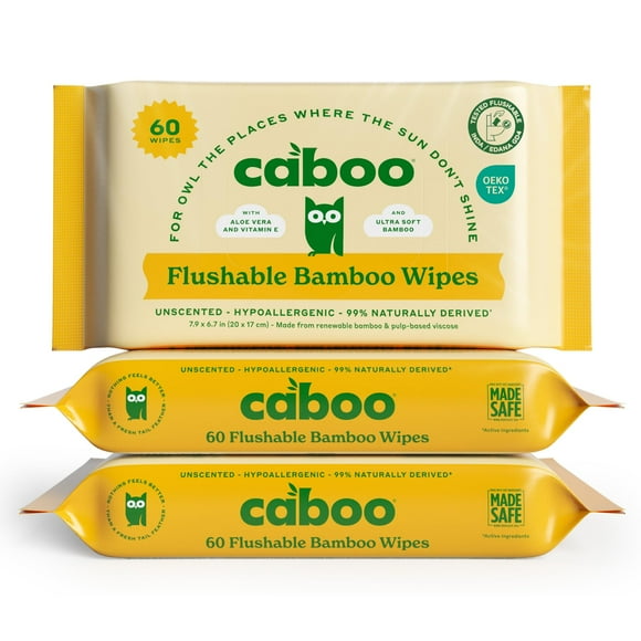 Toallitas desechables Caboo Tree Free Bamboo Viscosa 180 unidades