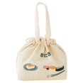 thumbnail image 1 of Fiambrera Monstrate para mujer bolsa con asa contenedor de comida escolar reutilizable Cordón Blanco, 1 of 6