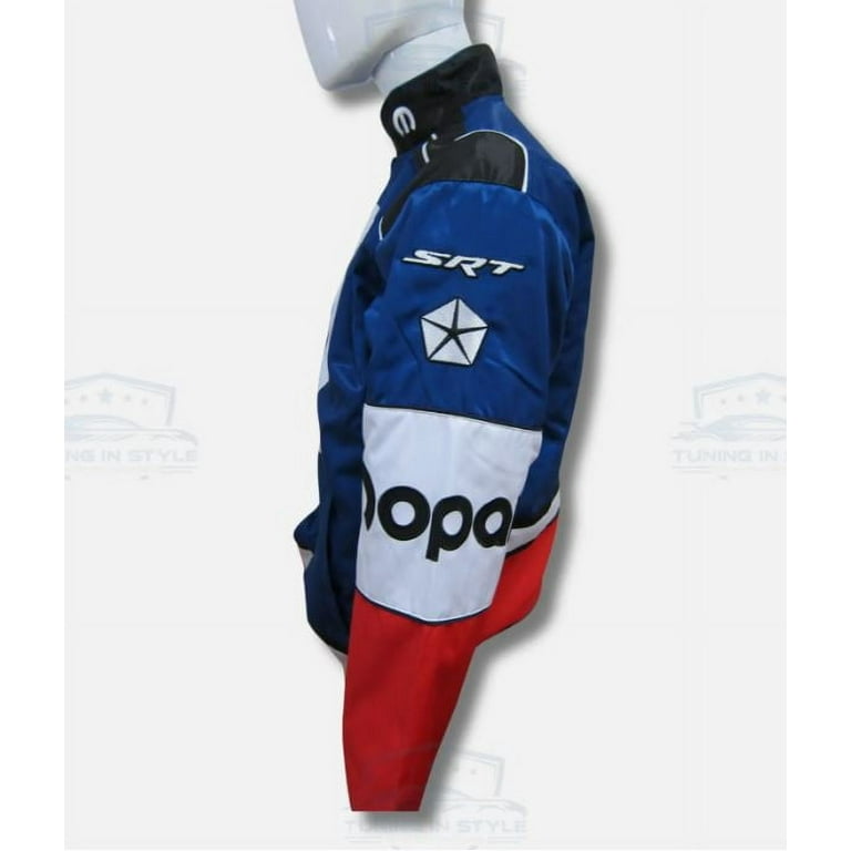 Mopar 426 Hemi SRT Logo Automotive Racing Windbreaker Jacket
