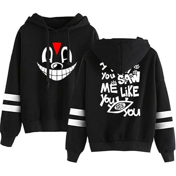 Lil Darkie Merch I Wish Hoodie, Unisex, Drawstring Pocket Casual Sweatshirt, Stylish Long-Sleeve Pullover