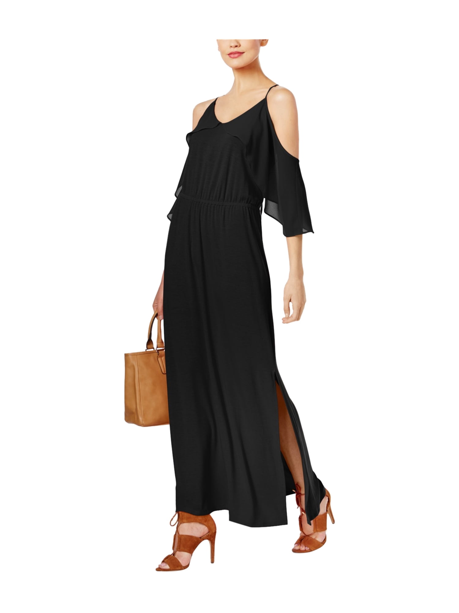 cold shoulder maxi dress canada