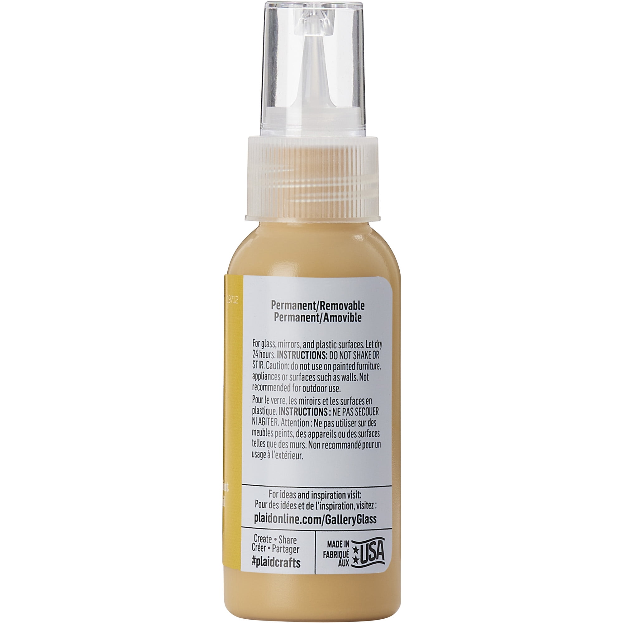 Plaid Gallery Glass Stained Glass Effect Paint, 2oz., 6 Pack