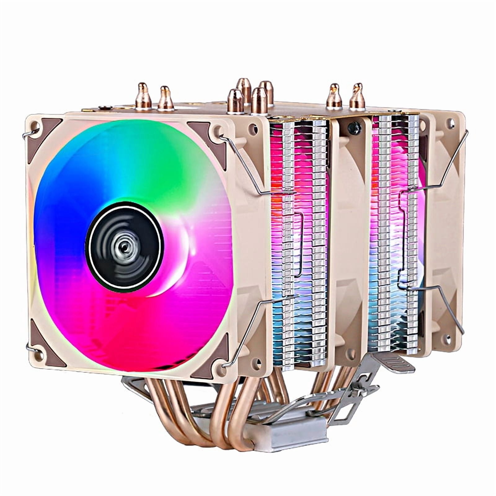 Air-cooled CPU Cooling Fan Twin Towers 4 Heat Pipe Cooler PWM Suitable For Installing LGA2011 2099 2066 x79 x99 x299 E3 E5 AMD