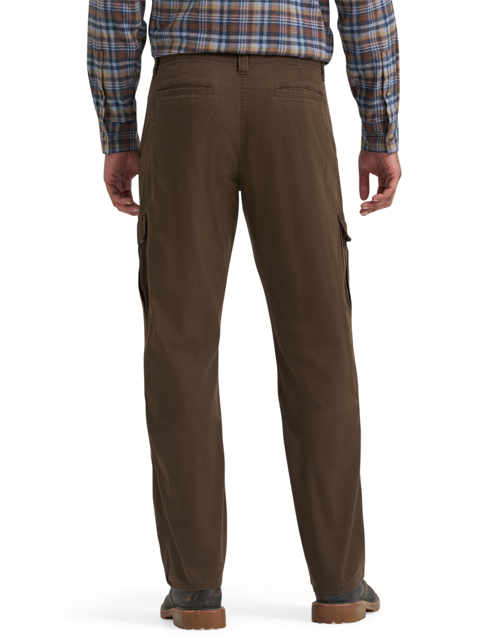 Wrangler Men's and Big Men's Relaxed Fit Cargo Pants With Stretch