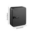 thumbnail image 3 of Abbracc Key Storage Lock Box with Key Cabinet with Lock Easy Installation 20 Key Cards, 3 of 9