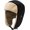 A-black, variant on Unisex Winter Hats with Ear Flaps  Trapper Hat Aviator Windproof Ski Cap Buckle Closure Ushanka Outdoor