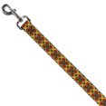thumbnail image 2 of Buckle-Down Pet Leash, Dog Leash, Four Dot Gradient Brown Yellow Red, 6 Feet Long 1.0 Inch Wide, 2 of 3