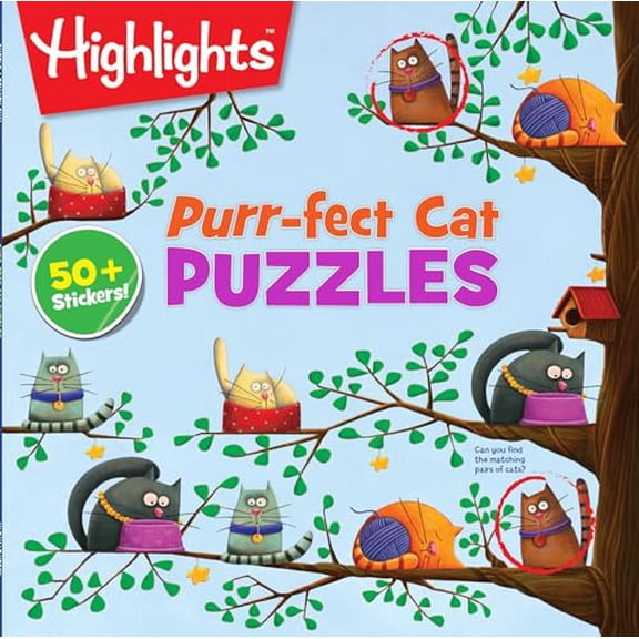 Pre-Owned Purr-fect Cat Puzzles (Highlights Puzzle Activity Fun), 9781629798271, 1629798274, Paperback, Act Csm St edition