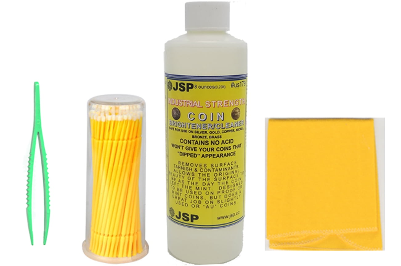 JSP? COIN CLEANING & BRIGHTENING KIT (br405+ps200+tw59+us179