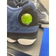 thumbnail image 3 of Ni - ke Ni - ke Boys Air Jordan 13 Retro 884129-400 Black Basketball Shoes Sneakers, 3 of 5