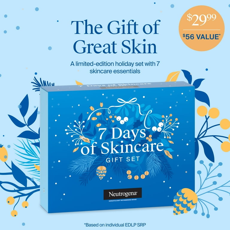 Neutrogena Holiday Skin Care Gift Set, Beauty Essentials, $56.00