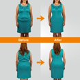 thumbnail image 5 of Faja de soporte lumbar TESETON para hombres y mujeres, transpirable, para escoliosis, con 8 huesos reforzados, para aliviar el dolor lumbar y ciática. Talla 02, morado-XXL., 5 of 5