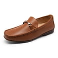 thumbnail image 1 of Mocasines de Vestir para Hombre Bruno Marc en Color Tan Talla 11, 1 of 8