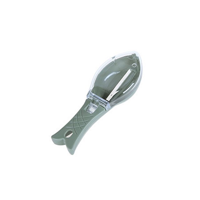Raspador de escamas de pescado Billuyoard Herramienta de cocina reutilizable Verde