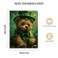 thumbnail image 2 of Nawypu Watercolor St Patricks Bear, St Patricks Day Clipart, Teddy Bear, Cute Teddy Bear Bundle, Baby Bear, Wall Art, Canvas, 2 of 5