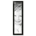 thumbnail image 2 of ArtToFrames 10x40 inch Honors Black with Silver Picture Frame, Black 10" x 40" Wood Poster Frame (WOM-5157) 1234, 2 of 7