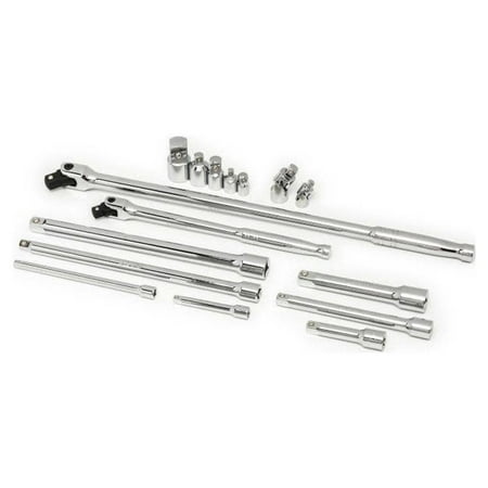 UPC: 0037103342201 | Crescent CTK16 Ratchet Accessory Tool Set 16-Piece