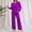 Purple, variant on LEKODE Womens Winter Sets Jogger Sets for Women 2 Piece Two Piece Suits for Women Thermal Tops for Women Tops Long Sleeves Tops for Women Fall Long Sleeve Tops Beige L