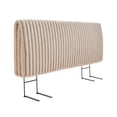 thumbnail image 2 of Cabecero Tapizado Espuma Memoria Ajustable Altura Ergonómico Cama Queen Camello Claro Pinmoco D-LCSF, 2 of 9
