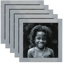 ArtToFrames 17" x 30" Grey Picture Frame, 17x30 inch Gray Wood Poster Frame (WOM-4594), 5 Pack