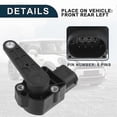 thumbnail image 2 of Height Level Sensor for Air Suspension System Compatible with R56 R55 R57 Models 37146886156 37146772847 37146778842 37146785209, 2 of 5