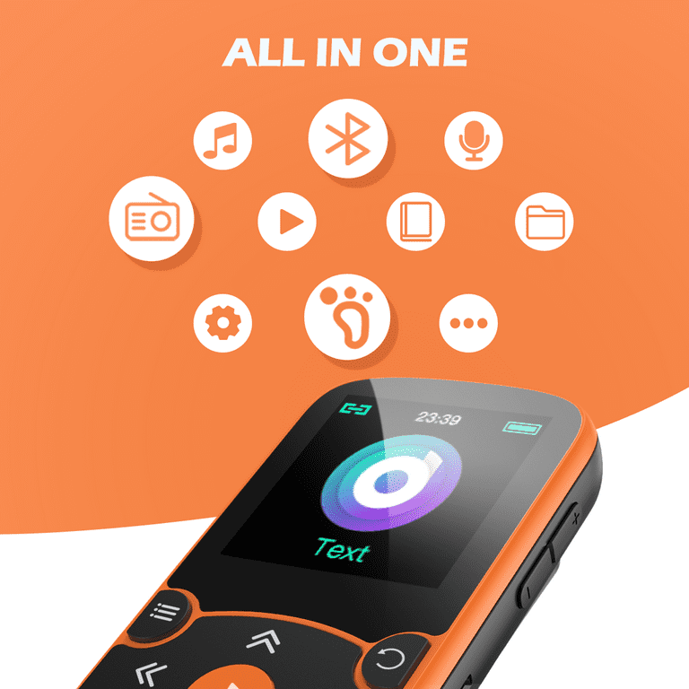 Stænke jury atom AGPTEK MP3 Player, Bluetooth Music Player with Armband, 32GB, A65X Orange - Walmart.com Stænke jury atom AGPTEK MP3 Player, Bluetooth Music Player with Armband, 32GB, A65X Orange - Walmart.com