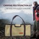thumbnail image 3 of Bolsa plegable herramienta de mano organizador de hardware de cojinete de carga pesada para acampar caqui JShteea Para Estrenar, 3 of 8