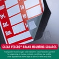 thumbnail image 3 of VELCRO Brand Thin Clear Dots with Adhesive, Square | 150pk, Mounting Squares | Double Sided Tape for Office, Classroom, Teacher Must Haves | Low Profile, 7/8", 3 of 7
