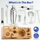 thumbnail image 2 of Touch of Mixology Kit de Coctelera de Acero Inoxidable de 14 Piezas, 2 of 11
