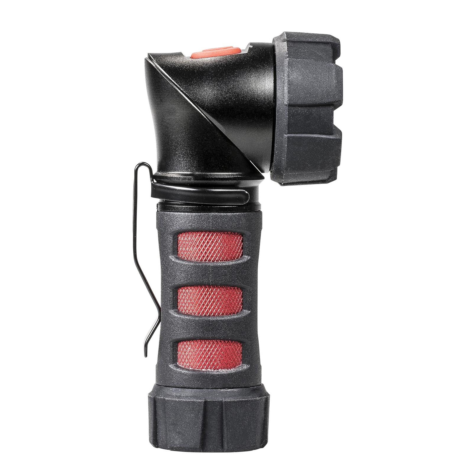 Dorcy Ultra HD Series COB LED Flashlight with Swivel Head for Directional Light, Belt Clip & Magnetic Base
