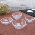 thumbnail image 3 of 4pcs Mini Glass Dishes Small Dipping Bowls Dessert Bowl Tapas Bowls for Restaurant, 3 of 5