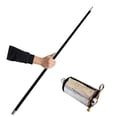 thumbnail image 3 of Magic Pocket Staff,Magic Wand Silver Metal Appearing Cane for Professional Magician Stage, 3 of 5