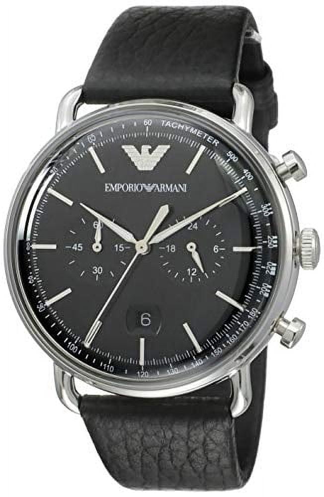 Emporio Armani Men's Ceramica Black Chronograph Watch AR1421