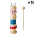 thumbnail image 3 of 2 Set Yarn Knitting Tool Diy Bracelet Knitting Spool French Knitter For Beginners Easy-To-Use Cord Maker For Handmade Crafts Yarn Weaving Tool, 3 of 8