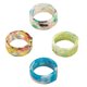 thumbnail image 2 of 4 anillos de resina sencillos y modernos para dedo, decoración unisex, regalo de joyería, 2 of 5