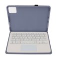 thumbnail image 1 of Touchpad Keyboard Case for Tab M11 11 Inch 2024,  7 Colour Backlighting Magnetically Detachable Keyboard Pen Holder Keyboard Case, for Xiaoxin Pad 2024 11 Inch, 1 of 7