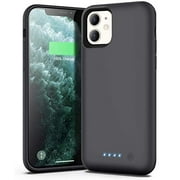 Xooparc Battery case for iPhone 11 [6800mah] Upgraded Charging Case Protective Portable Charger Case Rechargeable Extended Battery Pack for Apple iPhone 11 Charger case (6.1?) Backup Power Bank