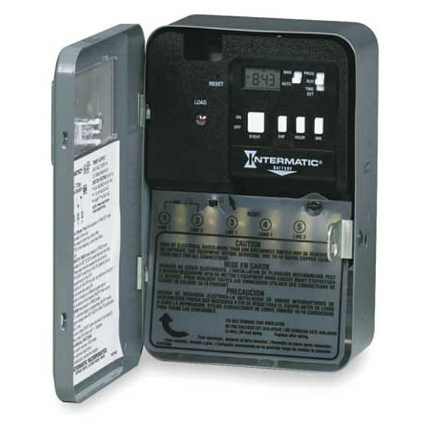 Intermatic Eh40 240 Volt Electronic, How Do I Program My Intermatic Outdoor Light Timer
