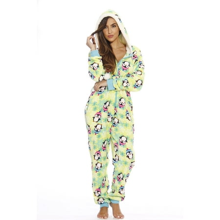 

Just Love Adult Onesie / Pajamas (Snowy Penguin Medium)