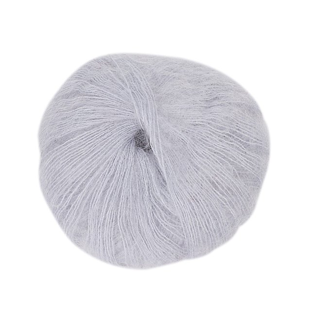 Cateissary Hilo de tejer de ganchillo de 26g, hilo de tejer para manualidades DIY para el hogar, hilo de ganchillo, hilo de tejer a mano Tela de costura y artesanía Gris Cateissary HA001028-03