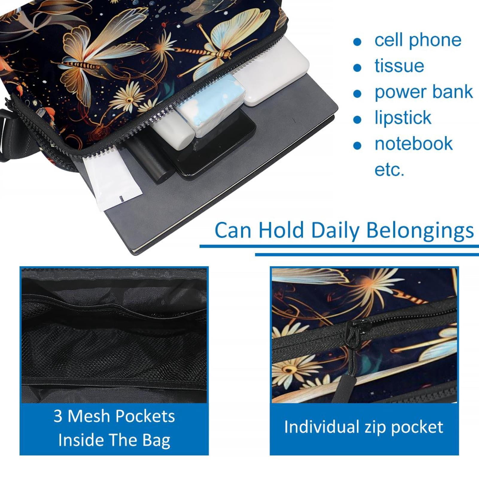 Firefly Lightweight, Adjustable Running Belt with Extension Strap, Unisex Waist Bag, Fanny Pack, Cross Body Bag