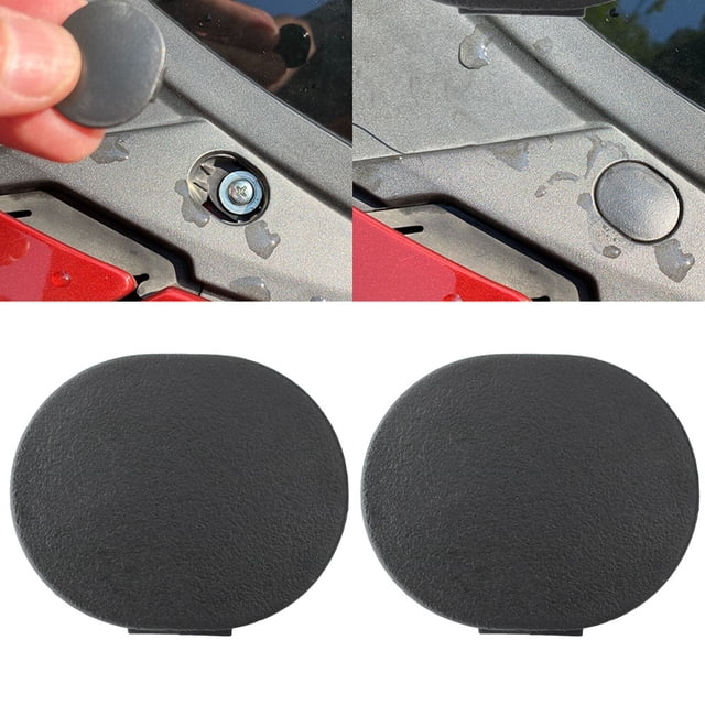 2Pcs Car Windshield Cowl Grille Cap for Mazda 3 Mx5 for Miata Screw Cover Wiper