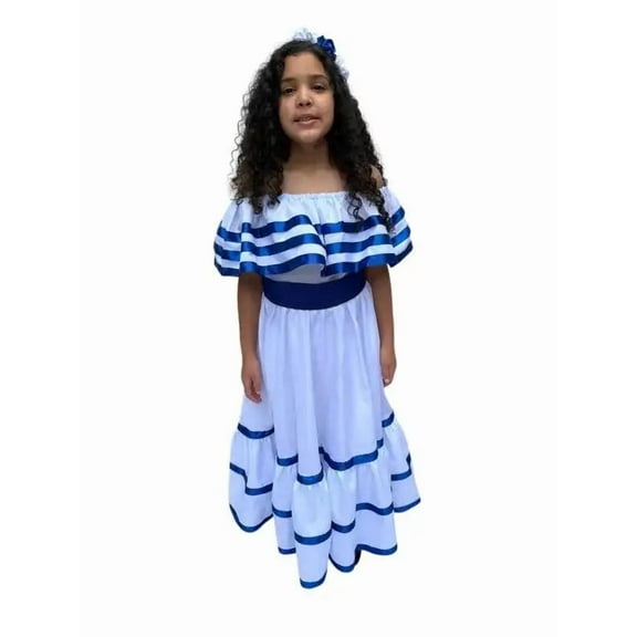 Nicaragua Traditional Girls Fiesta Dress