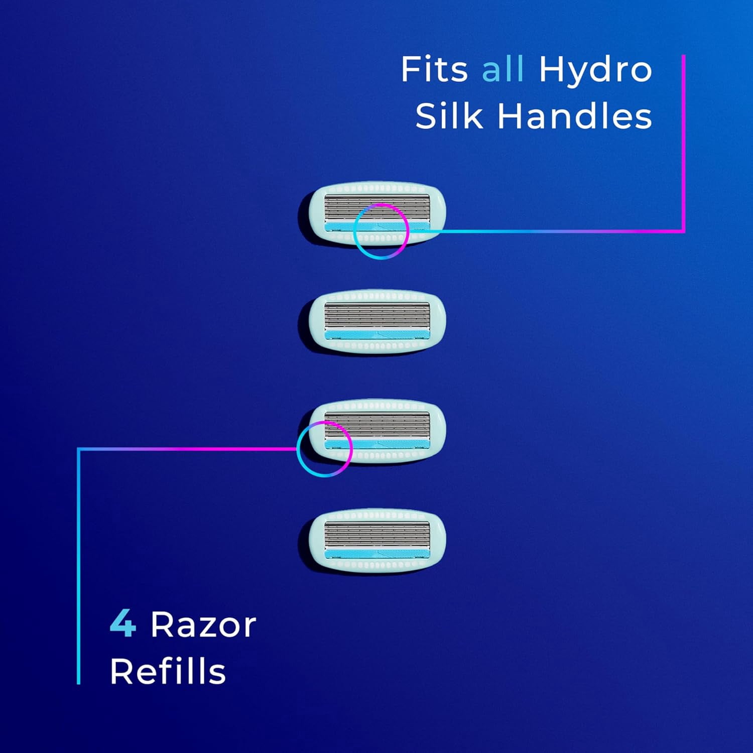 Hydro Silk Cartridges 4 ea (Pack of 4)