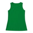 thumbnail image 3 of Lullu Girls Athletic Racerback Tank Top Casual Solid Crewneck Sleeveless Shirt, Sizes 4-14, 3 of 8