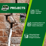 Sprayman Gaps & Cracks Filler Foam - Expanding Foam Sealant for Doors, Windows & Wall Repairs - Waterproof & Paintable, 12 oz - 2 Pack