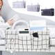 thumbnail image 1 of Cesta Colgante de Pared de Gran Capacidad: Organizador de Ropa de Cama Perchero de MesillaNegro MNFD, 1 of 6