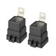 thumbnail image 1 of 2 Unidad Impermeable Relé CC 12V 40A, 5 Pin Relé Coche Carga Estuche Negro, 1 of 1